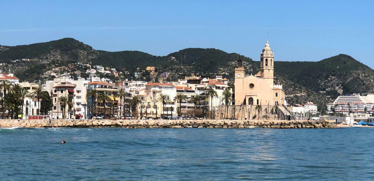 Apartamento Montroig 3 Atico Sitges Exteriör bild